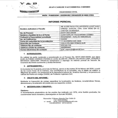 MODELO DE INFORME PERICIAL_PARA EVALUACION DE BIENES