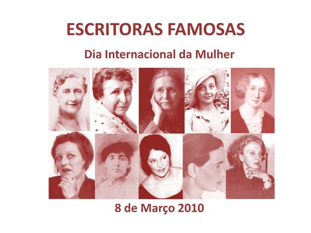 Escritoras Famosas