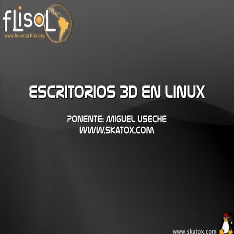 Escritorios 3D en Linux