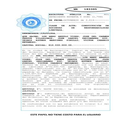 Escritura p+üblica no