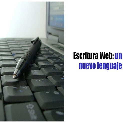 Escritura web