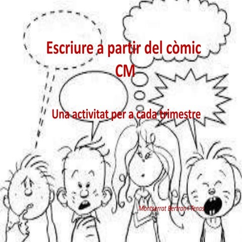 Escriure a partir del còmic