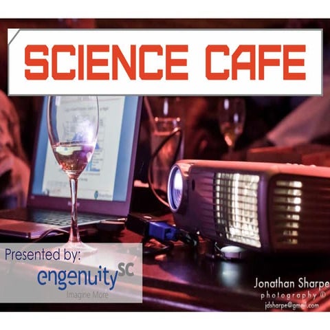 EngenuitySC's March Science Cafe with Dr. Woster