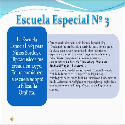 Escuela Especial 3