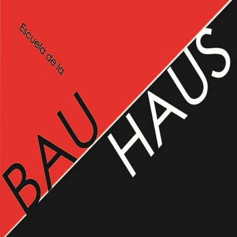 Escuela de la  Bauhaus