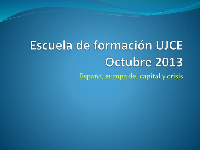 Escuela de formación ujce