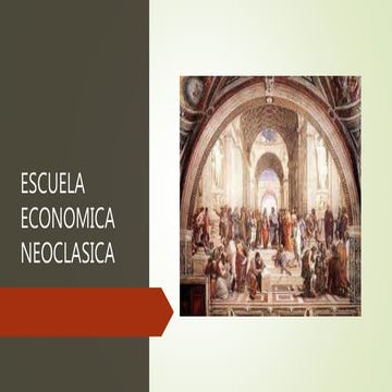 Escuela neoclasica
