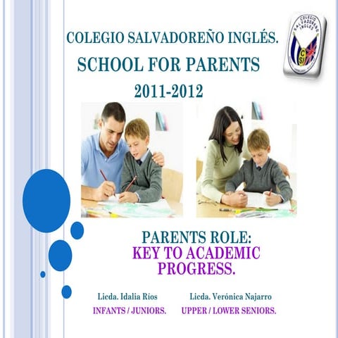 Escuela para padres ppt 2011 2012 (in english)