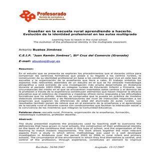 Escuela rural documento