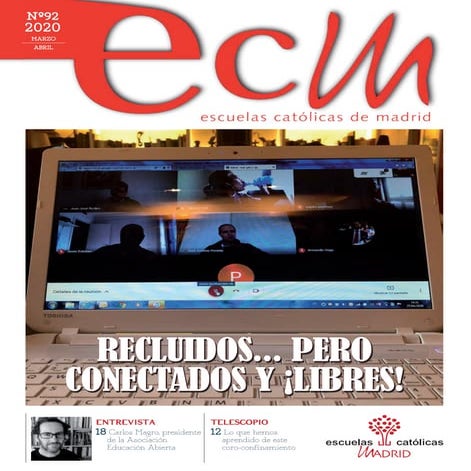 Entrevista en la Revista nº92 de Escuelas Católicas de Madrid