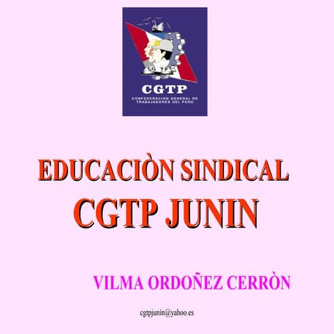 Escuela sindical junín