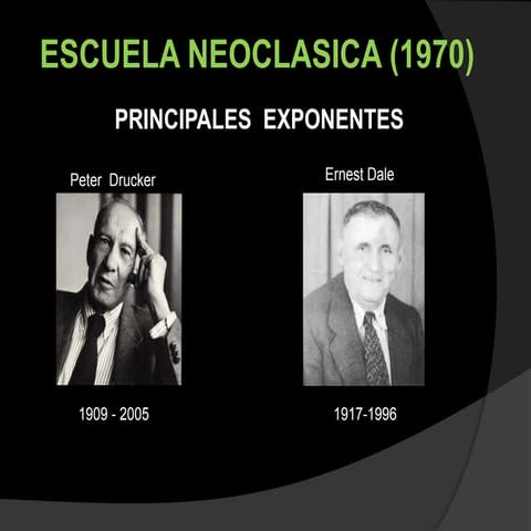 Escuelas neoclasica,calidad y siglo XXI 