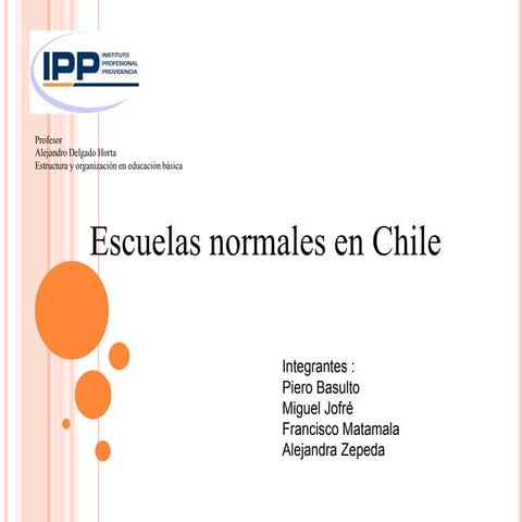 Escuelas normales