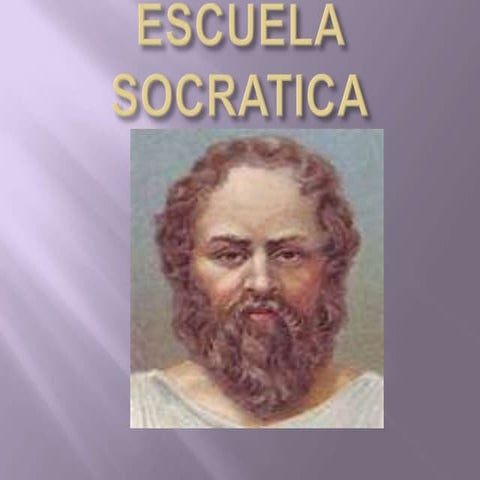 Escuela socratica | PPTX