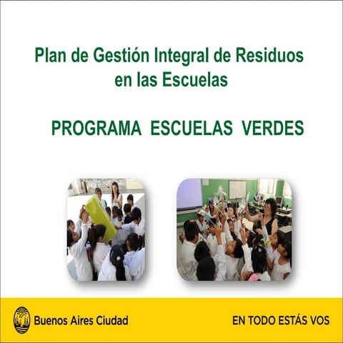 Escuelas verdes