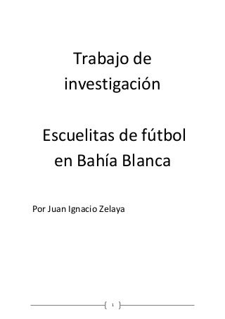 Escuelitas de futbol