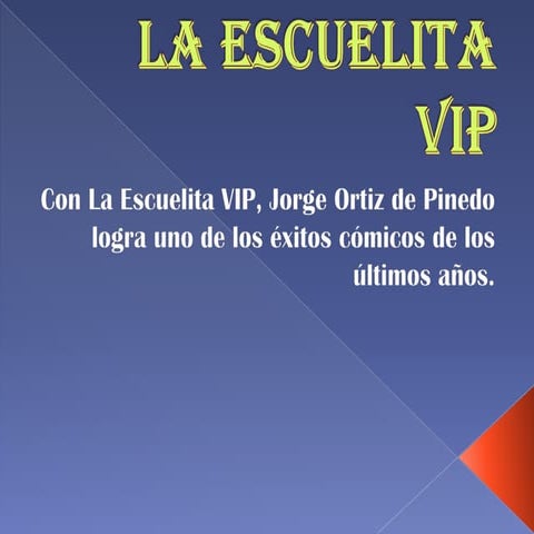 Escuelita vip. roberto jorge saller