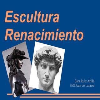 Escultura del renacimiento