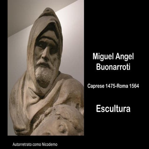 Escultura de miguel angel