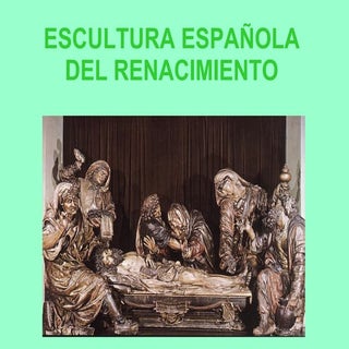 Escultura EspañOla Del Renacimiento