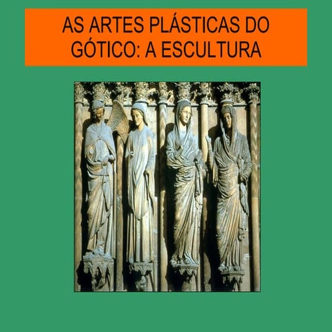 A escultura gótica