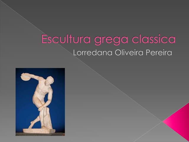 Escultura grega classica 