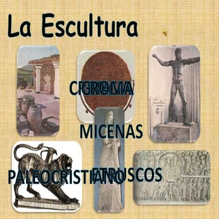 Escultura de Creta, Micena, Grecia,...