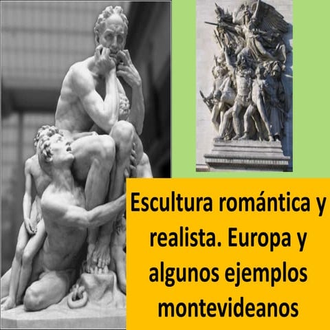 Escultura romántica y realista