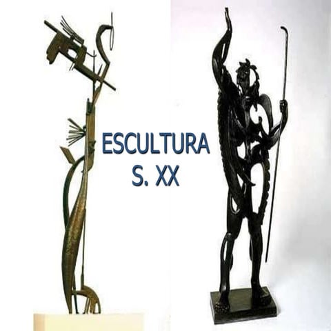 Escultura s. xx