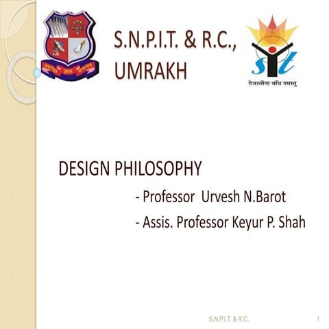 design philosophy in structure design in civil engineering