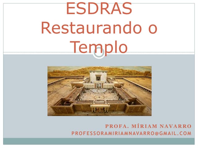 O Livro de Esdras