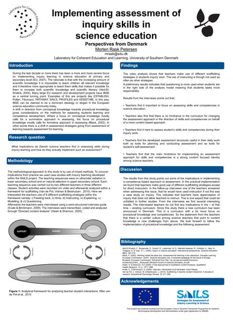 Implementing assessment of inquiry skills in science education