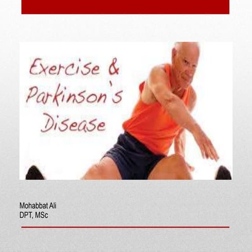 Exercise and Parkinson's Disease