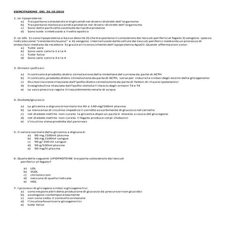 Esercitazione del 26.10.2016