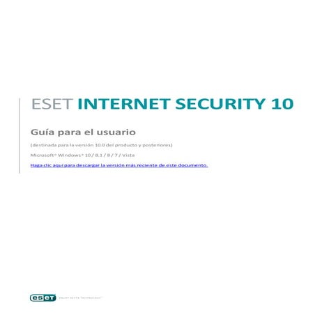¿Cómo activar un producto ESET? | PDF