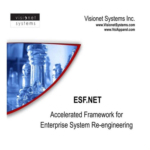 ESF .NET - Accelerated Framework for Enterprise System Re-Engineering