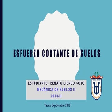 Resistencia al corte de suelos