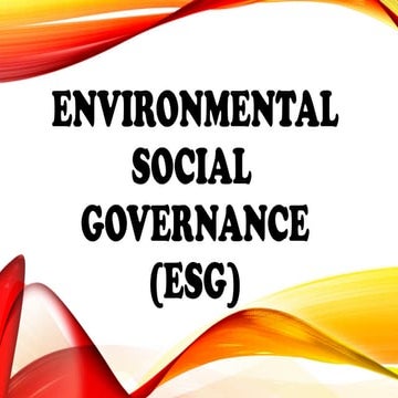 Environmental Social And Governance Pptx Pptx