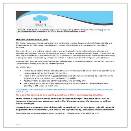 ESG in India - Persofi Offering.pdf