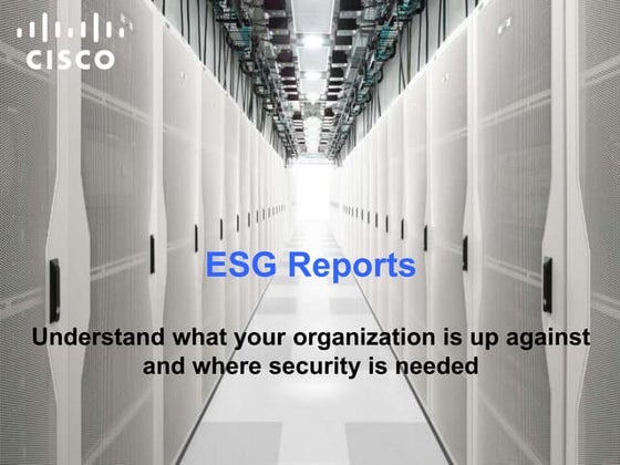 Enterprise Strategy Group: Security Survey