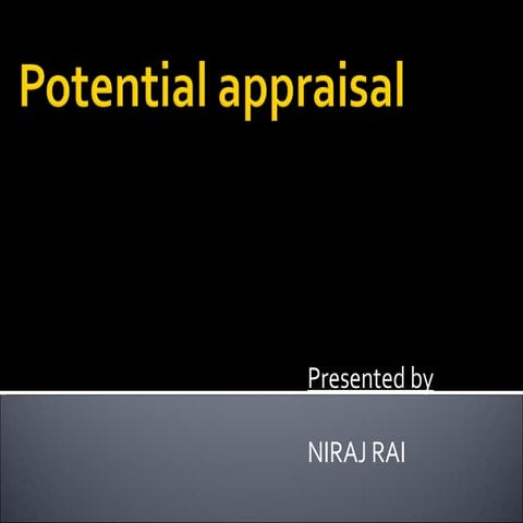 Eshaan Potential Appraisal