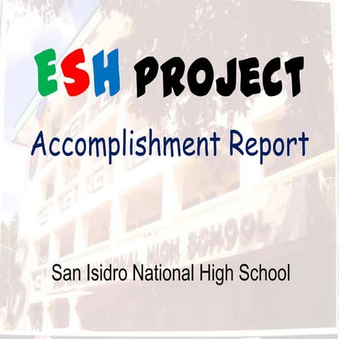 Esh powerpoint pres | PPTX