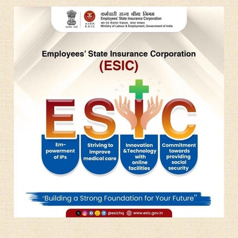 PRESENTATION OF ESIC | PPT