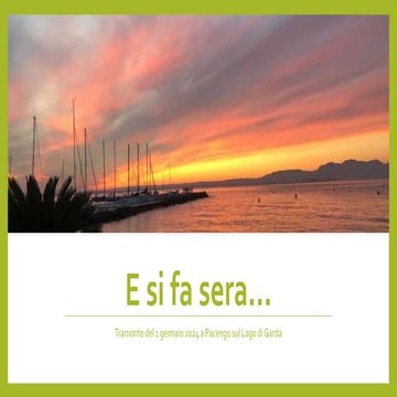 E si fa sera con Bitcoin - 02-01-2024