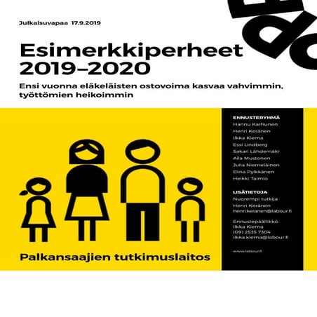 Ensi vuonna eläkeläisten ostovoima kasvaa vahvimmin, työttömien heikoimmin