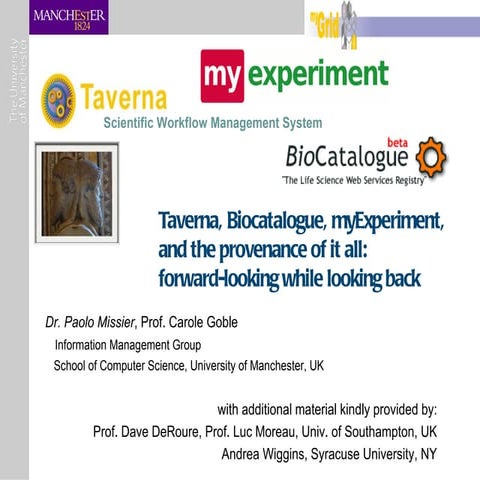 Invited talk @ ESIP summer meeting, 2009