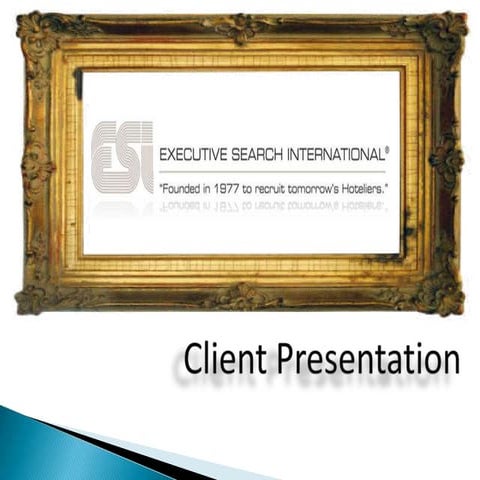 Executive Search International Presentation Slideshow