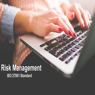 Risk management ISO 27001 Standard