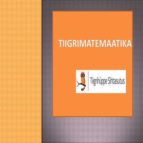 Tiigrimatemaatika