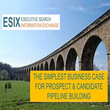 ESIX Pipeline Business Case